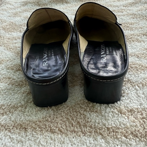 Rangoni Firenze Black and cream Loafers Made in Italy - Picture 2 of 5